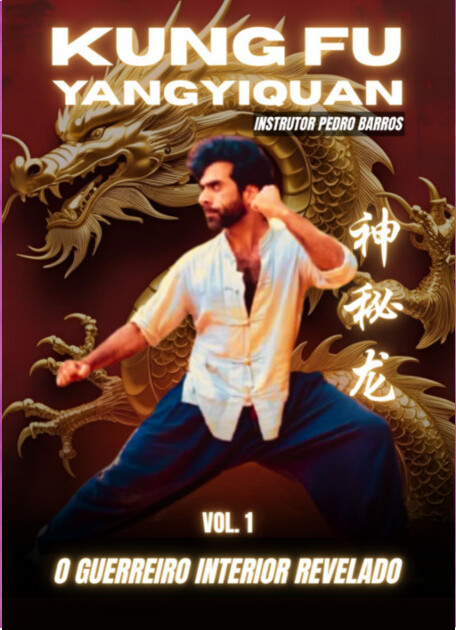Capa do volume I do Kung Fu Yangyiquan, obra do instrutor de Coimbra